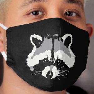 Raccoon face Cloth Face Mask