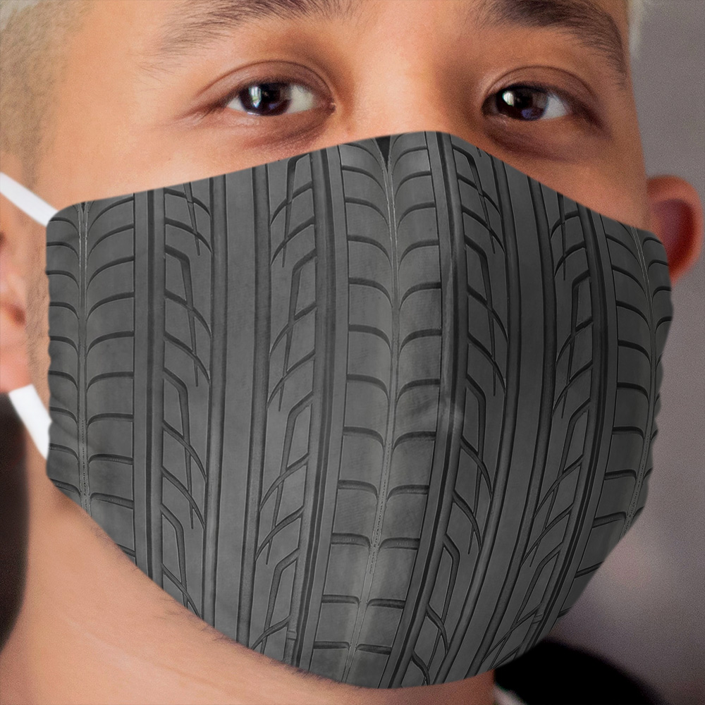 Race car tyre section Cloth Face Mask