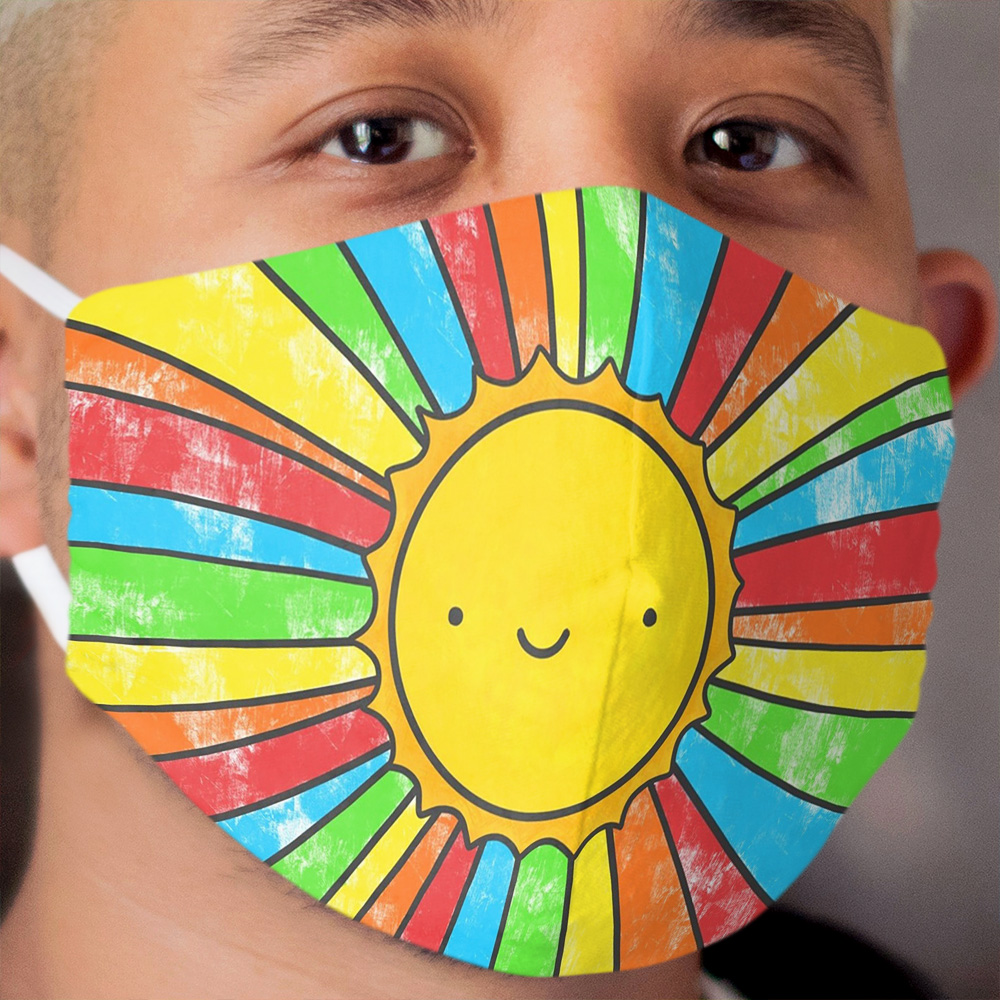 Radiate Positivity Cloth Face Mask