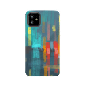 Rain And City Lights Tough Phone Case
