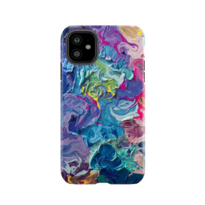 Rainbow Flow Abstraction Tough Phone Case