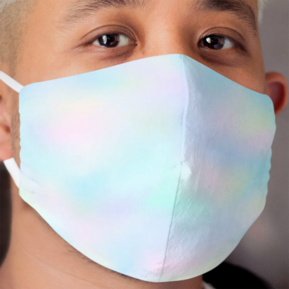 Rainbow Pastel Cloth Face Mask