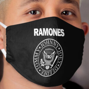 Ramones (white distressed design) Cloth Face Mask