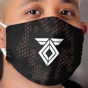 Rasputin Network Pattern Cloth Face Mask