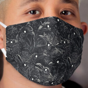 Raven pattern 2 Cloth Face Mask