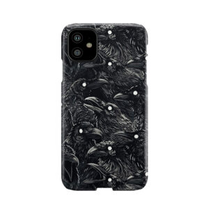 Raven Pattern 2 Phone Case
