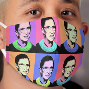 RBG Pop Art Cloth Face Mask