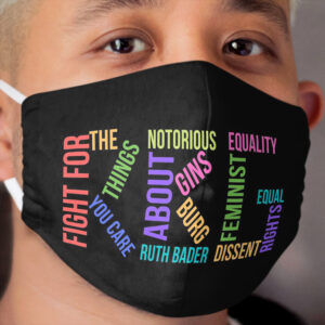 RBG Ruth Bader Ginsburg Cloth Face Mask 2