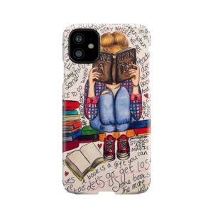 Reading Is Dreaming With Open Eyes. Phone Case