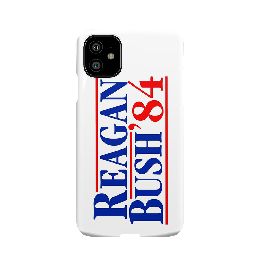 Reagan Bush 84 Phone Case