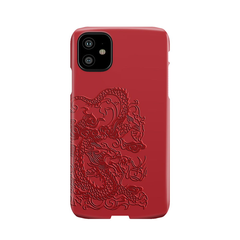 Red Asian Japanese Dragon Iphone Phone Case