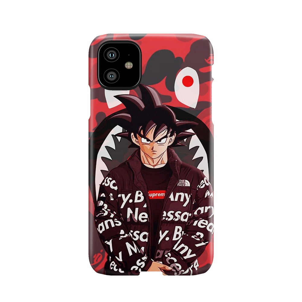 Red Bape Goku Phone Case