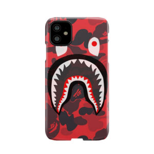 Red Bape Shark Phone Case