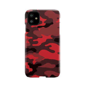 Red Camo Phone Case