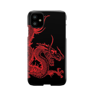 Red Chinese Dragon Phone Case