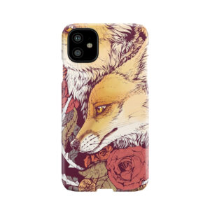 Red Fox Bloom Phone Case