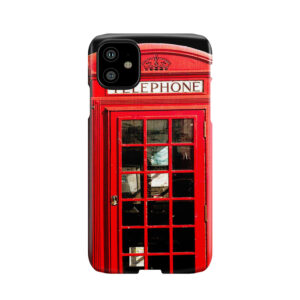Red London Phone Box Phone Case