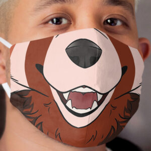 Red Panda Maw Cloth Face Mask