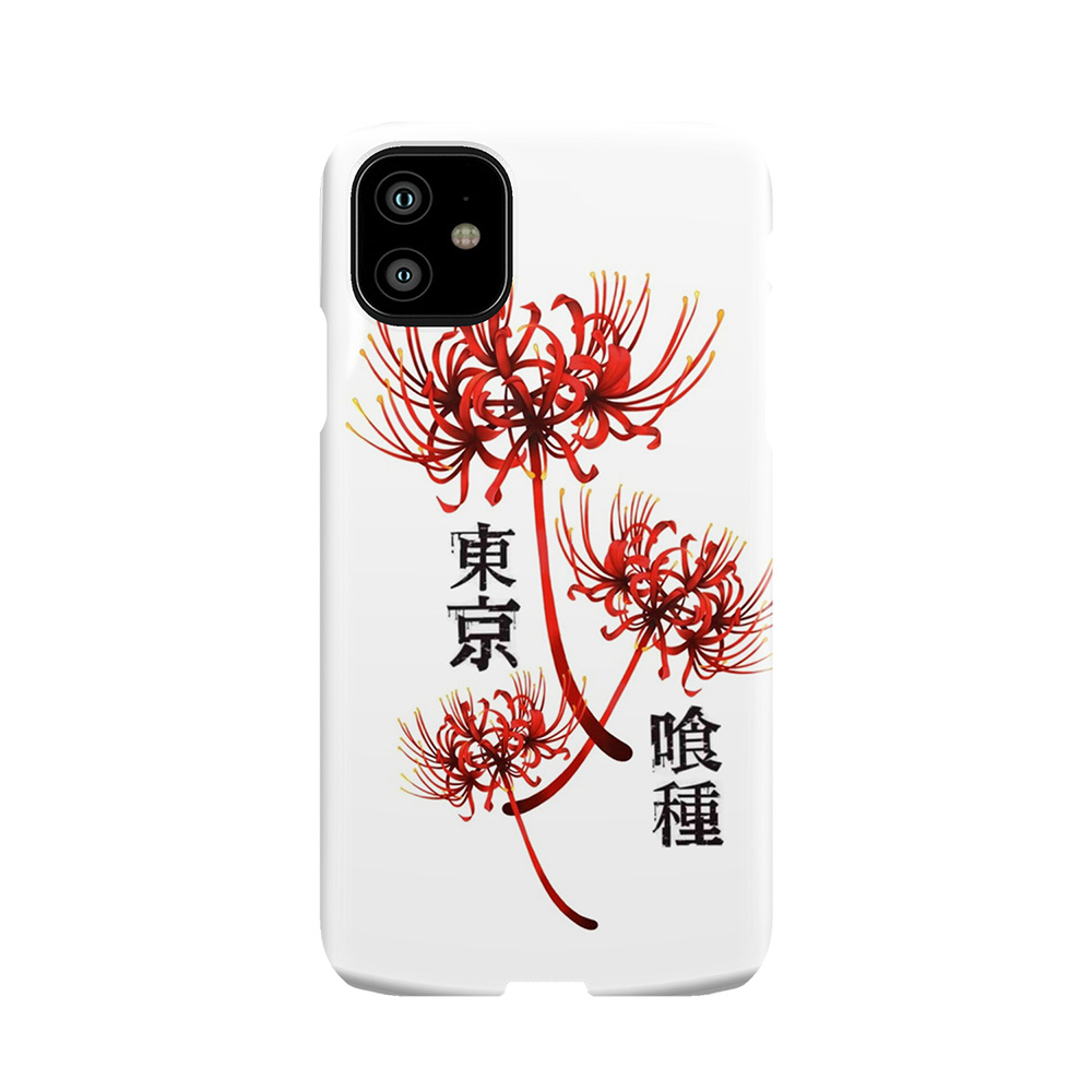 Red Spider Lilly Kanji 3 - Tokyo Ghoul Phone Case