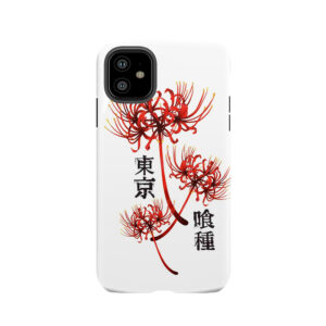 Red Spider Lilly Kanji 3 - Tokyo Ghoul Tough Phone Case