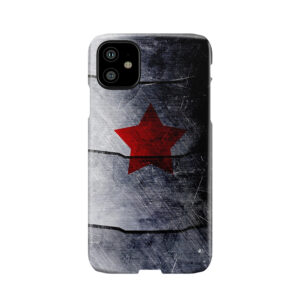 Red Star On Steel Phone Case