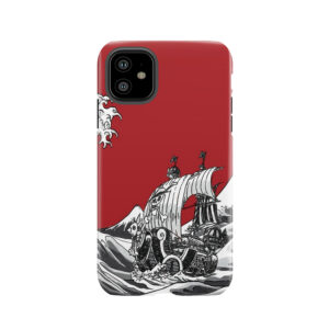 Red The Great Wave Tough Phone Case