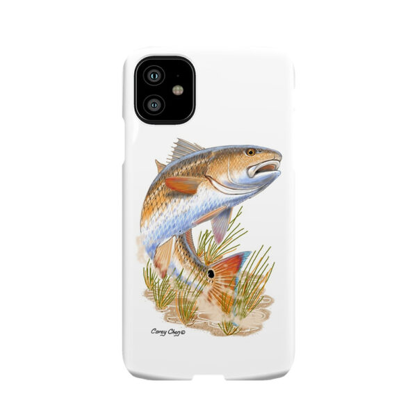 Redfish In Grass Phone Case