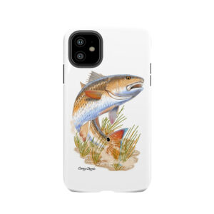 Redfish In Grass Tough Phone Case