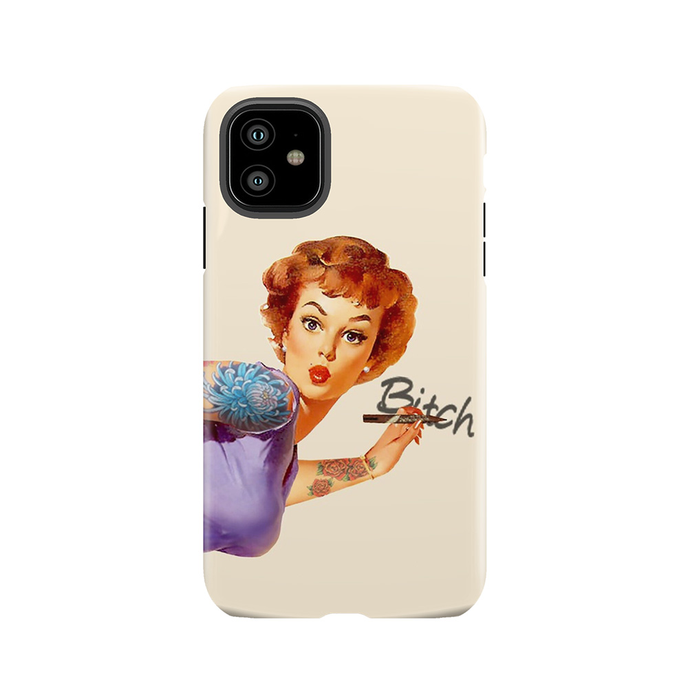 Redhead Pin-Up Tough Phone Case