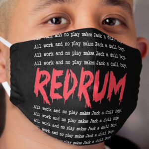 Redrum Cloth Face Mask