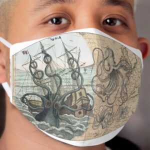 Release the Kraken! Cloth Face Mask