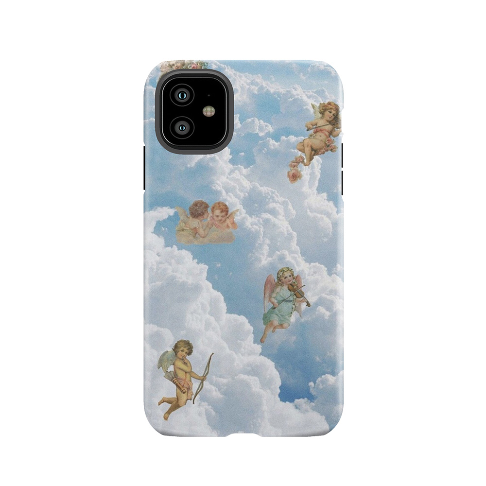 Renaissance Angels In Sky Cherubs Cupid Art 2 Tough Phone Case