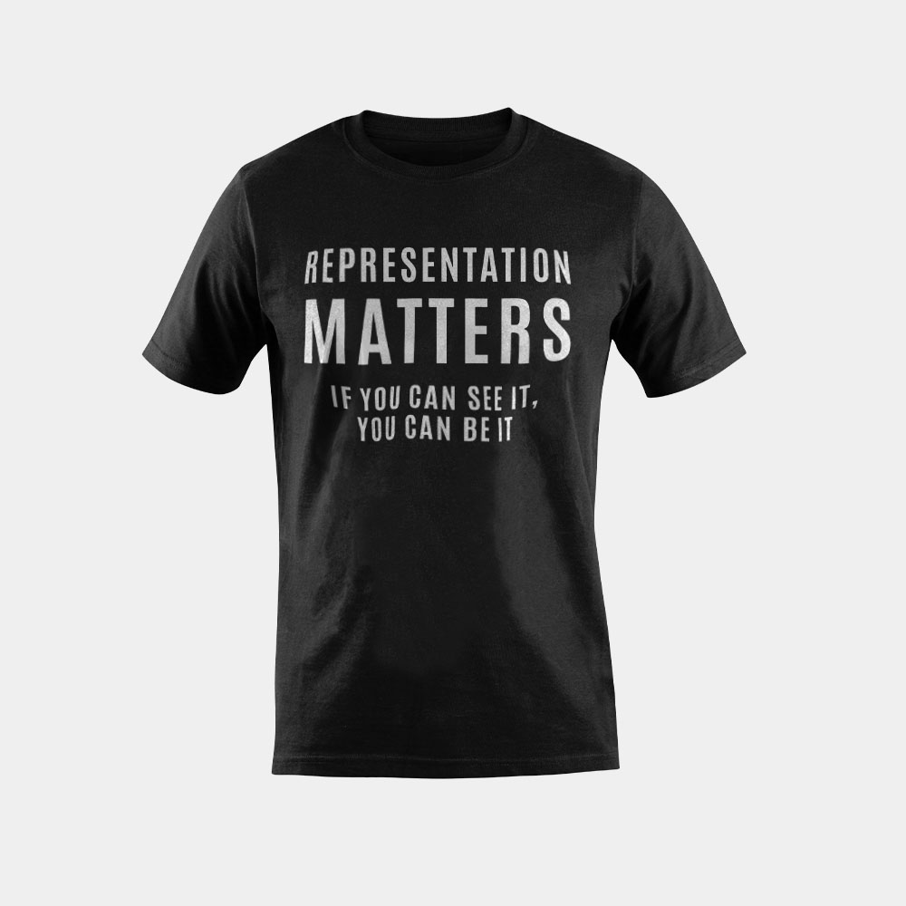 Representation Matters Diversity Movies Books Comics TV T-Shirt