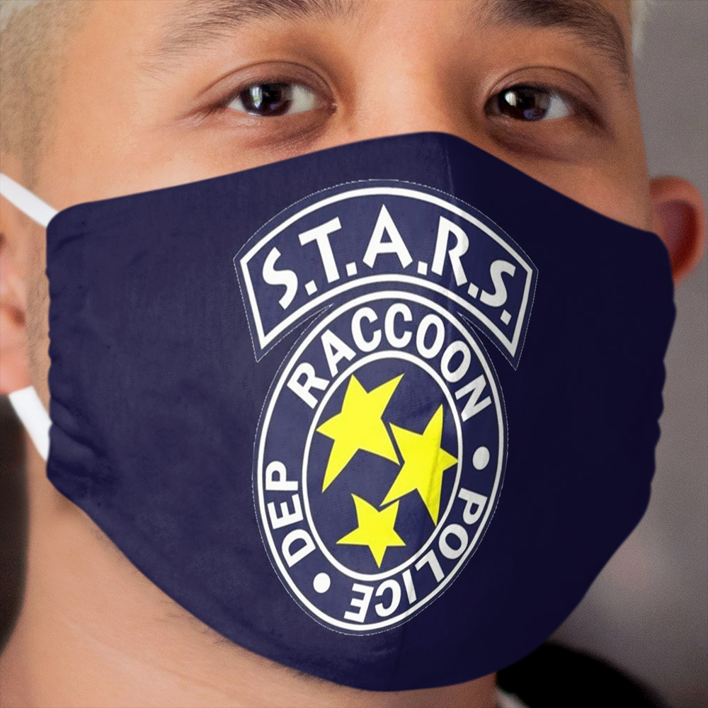 Resident Evil Racoon City Police Cloth Face Mask