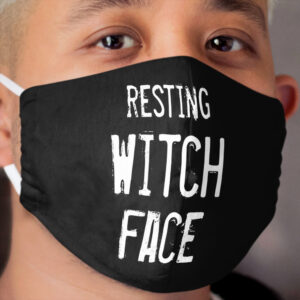 Resting Witch Face (Halloween 2020) Cloth Face Mask