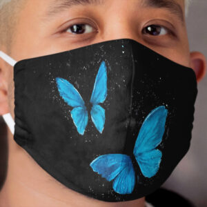 Resurrection Butterflies Cloth Face Mask