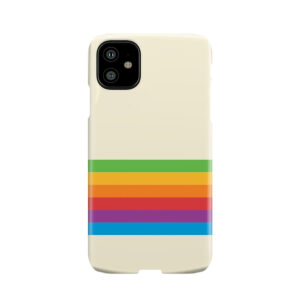 Retro Apple Rainbow Phone Case
