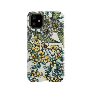 Retro Australian Native Floral Tough Phone Case