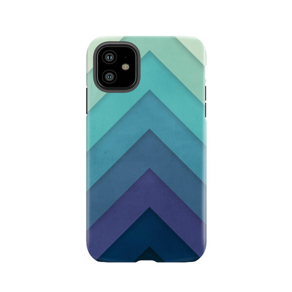 Retro Chevrons 001 Tough Phone Case