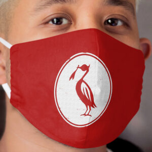 Retro Liverbird Cloth Face Mask