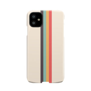 Retro Rainbow Stripe Phone Case