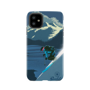 Retro Ski Print Revelstoke Tough Phone Case