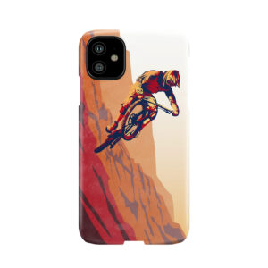 Retro Style Mountain Bike Poster: Good To The Last Drop Phone Case