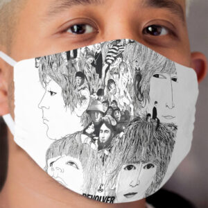 Revolver Album Cover Cloth Face Mask