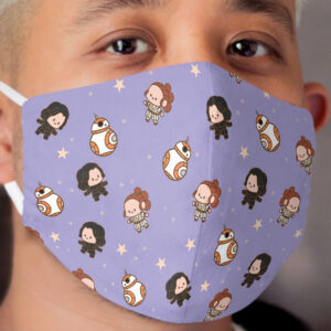 Reylo Adventure - Purple Cloth Face Mask