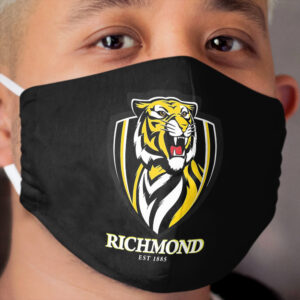 Richmond Football Club AFL BY AHshell Cloth Face Mask