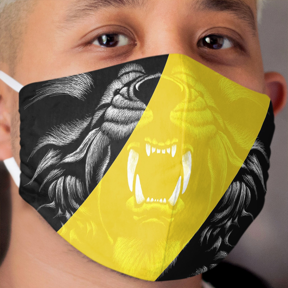 Richmond tiger Roar stripe Cloth Face Mask