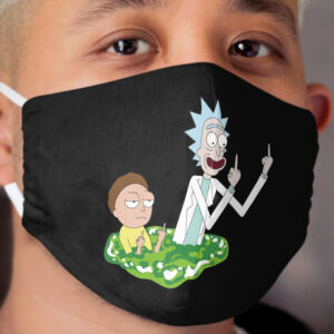 Rick and Morty Cloth Face Mask