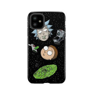 Rick And Porty Portal Heads Tough Phone Case
