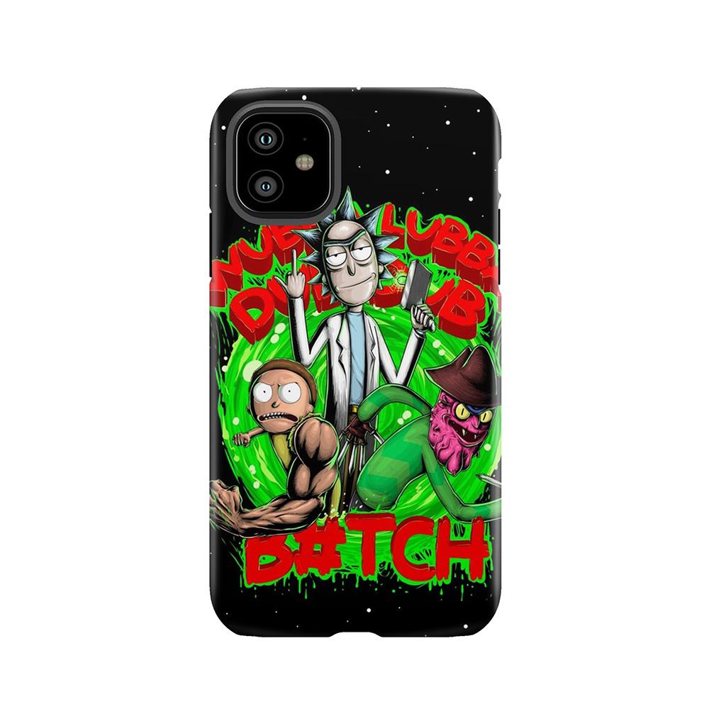 Rick, Morty And Terry Tough Phone Case